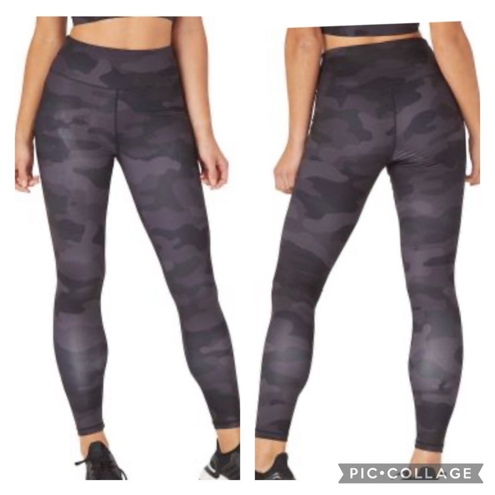 Glyder Smoke Camo Sultry High Rise Legging Size Small